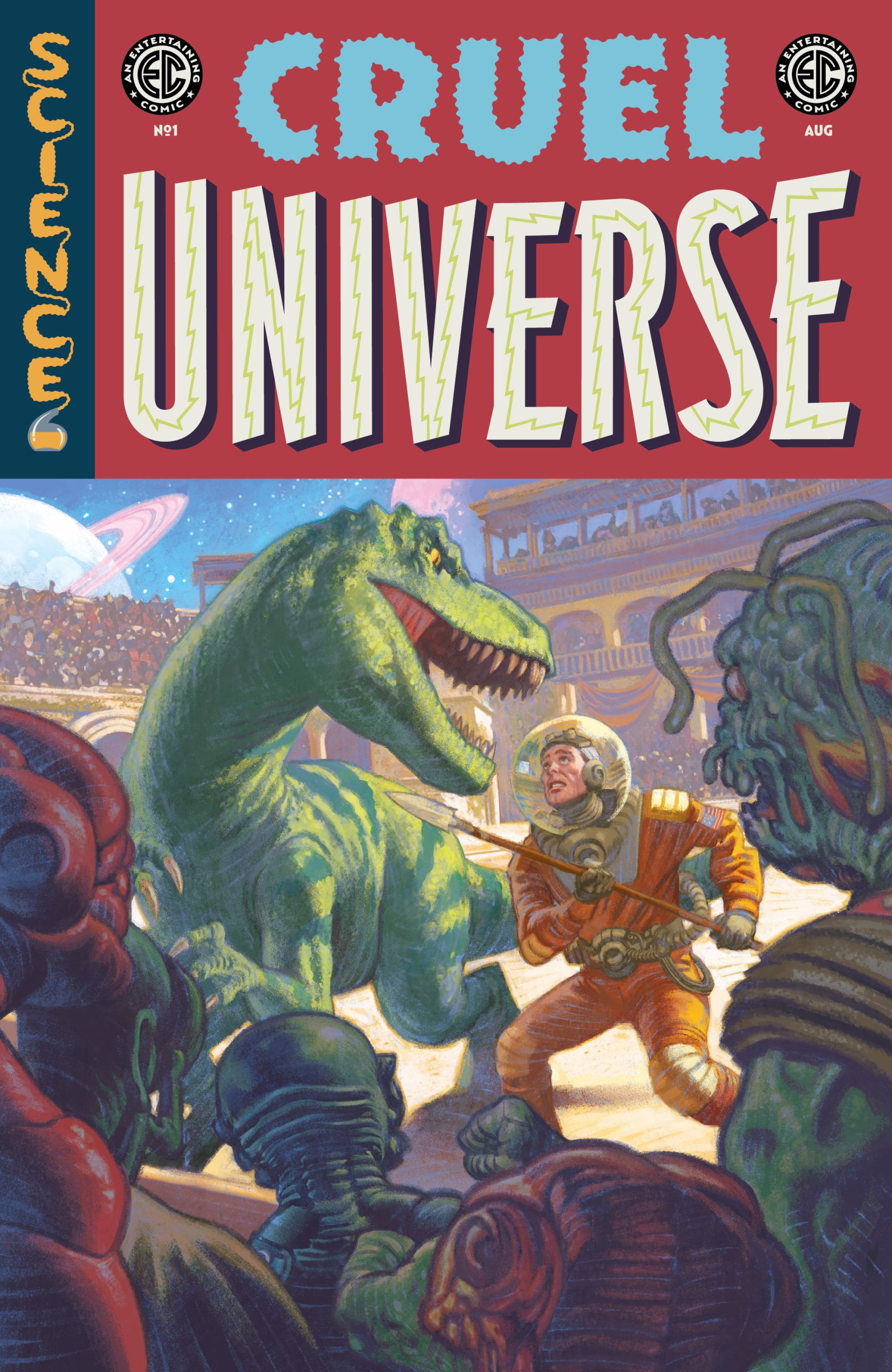 Cruel Universe cover art No. 1 EC Comics