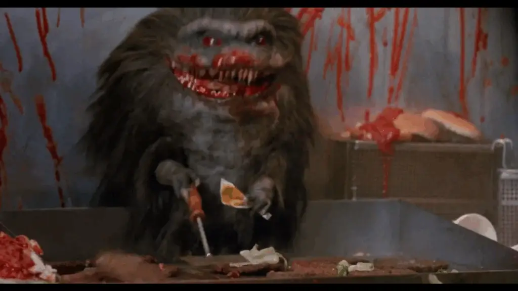 A Crite wrecks havoc in the 1988 film "Critters 2: The Main Course."