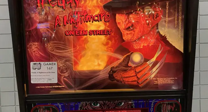 Yes, Freddy Krueger got his own pinball machine in 1994!