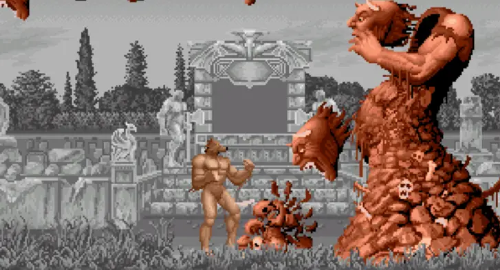 Altered Beast, the arcade game that made werewolves and loose interpretation of Greek mythology cool again.