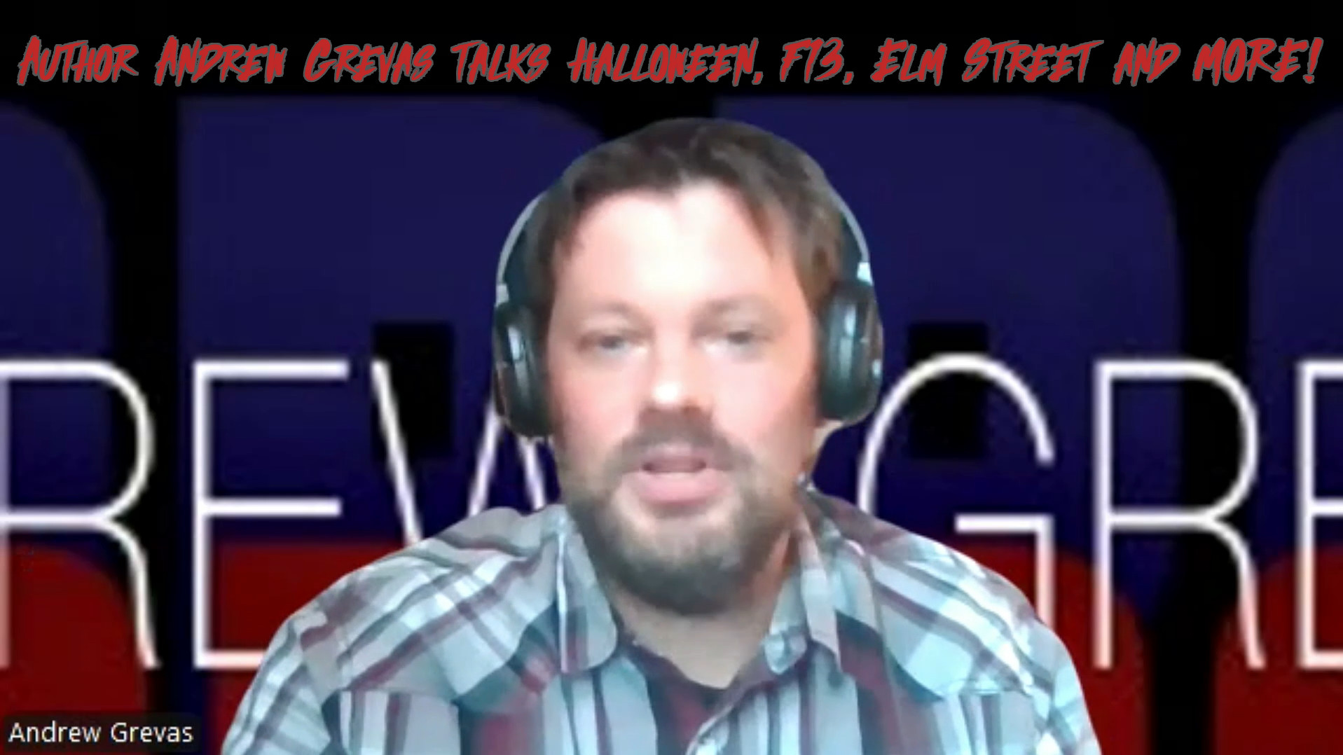 VIDEO: Author Andrew Grevas Talks Halloween and MORE! VIDEO: Author Andrew Grevas Talks Halloween and MORE!