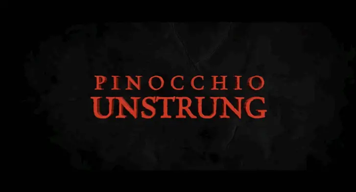 It's Pinocchio like you've never seen him before. Well, not really.