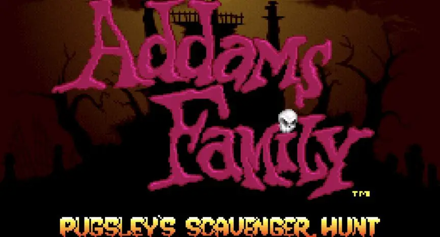 Pugsley's Scavenger Hunt is a Super Nintendo game pretty much nobody remembers.