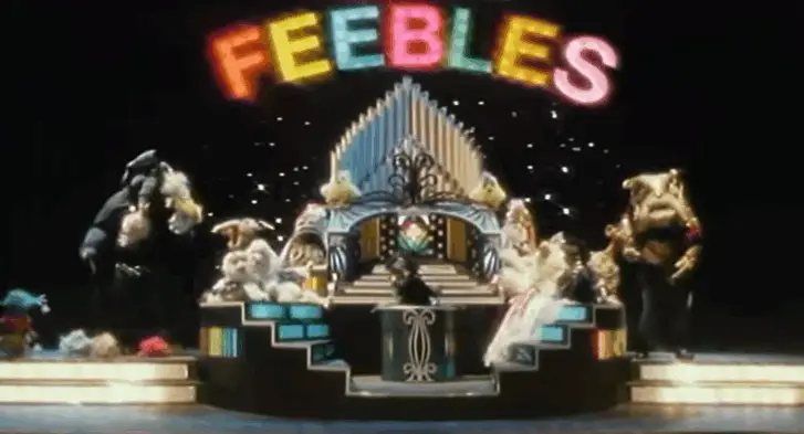 Peter Jackson's Meet The Feebles is pretty much *beyond* description.