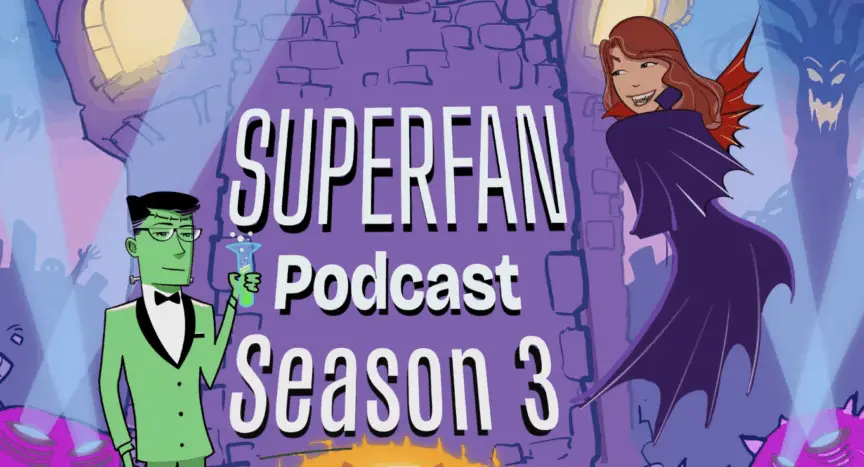 Superfan Season 3 Podcast Logo